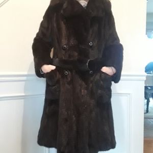 Vintage Mink Fur Coat